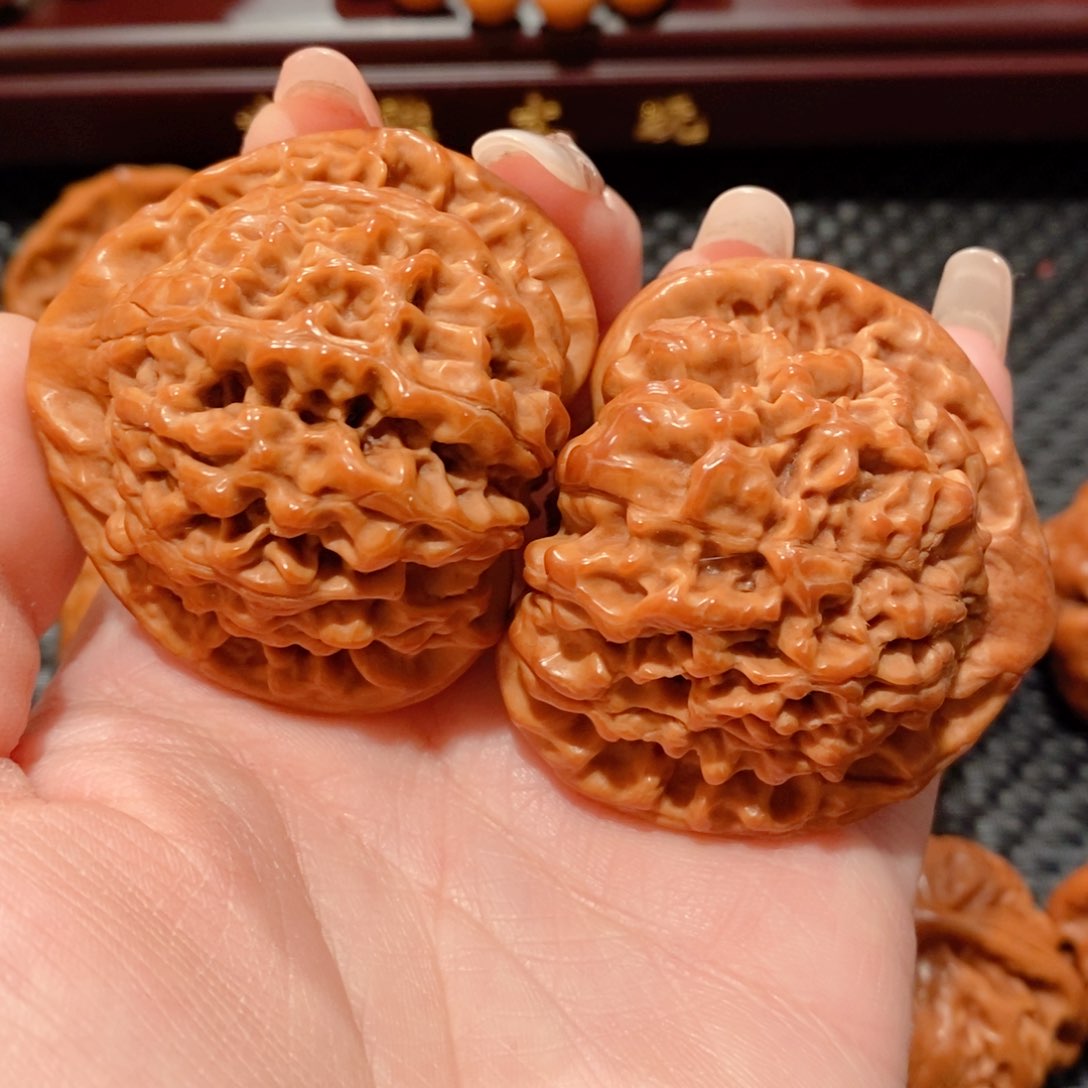 文玩核桃把件官帽