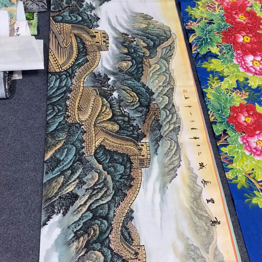 国画刘*令180✖️70画画画画画画