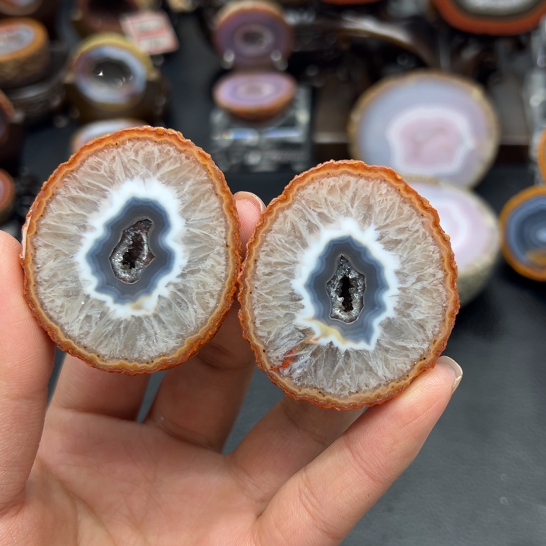 玛瑙/玉髓未镶嵌摆件