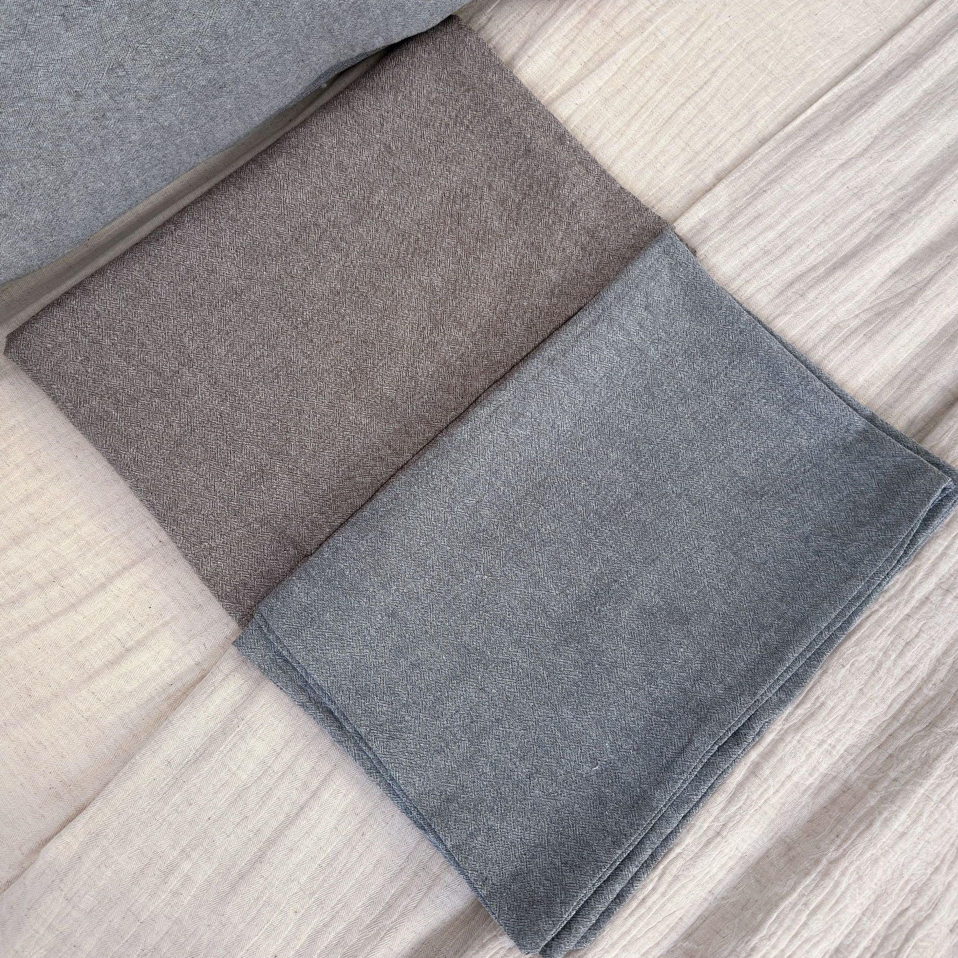 夏季棉麻亲肤透气除螨抑菌枕套