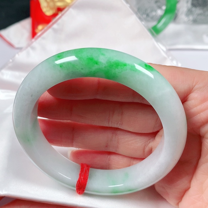 未镶嵌手镯翡翠   编号DH1213 正圈57