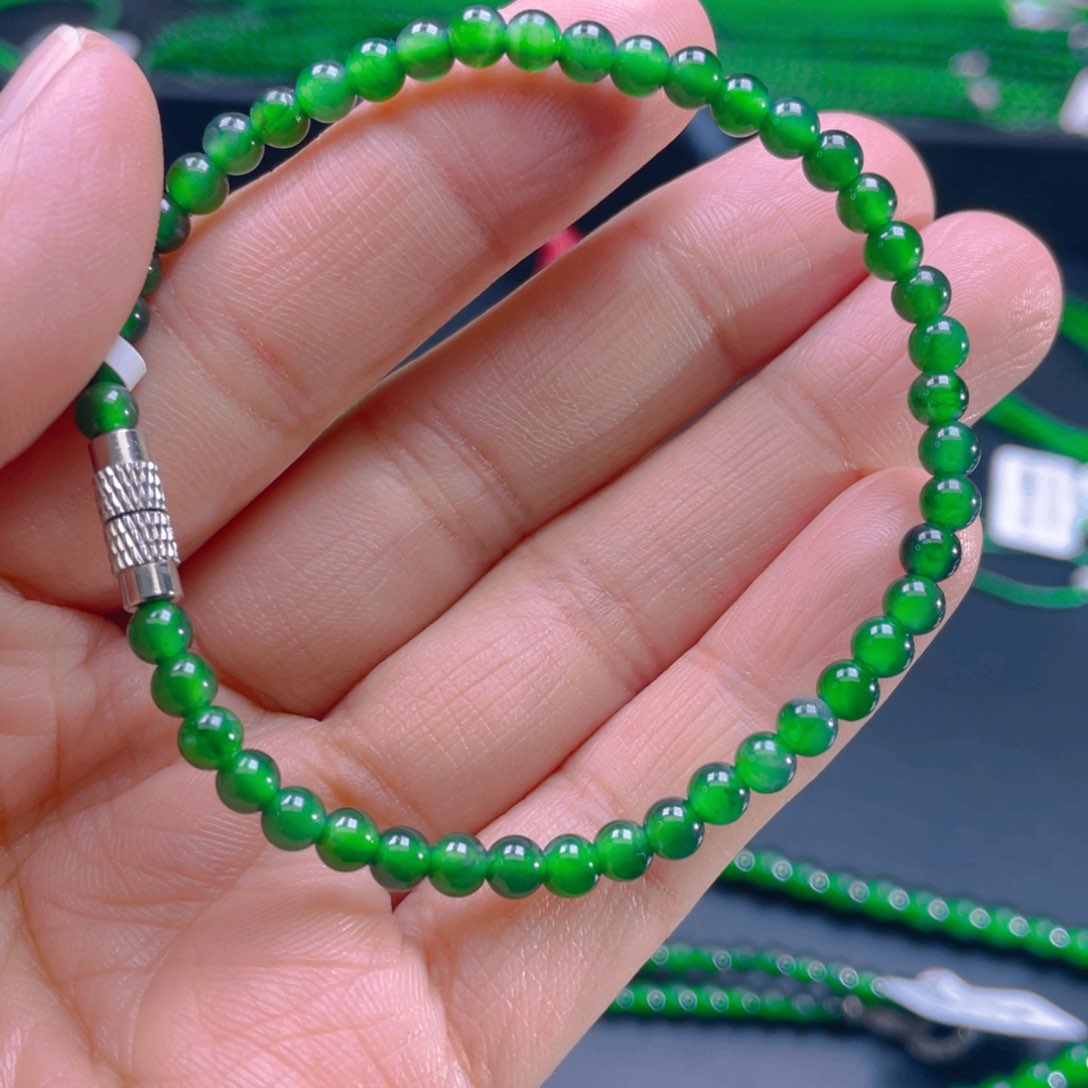 翡翠项链未镶嵌，1