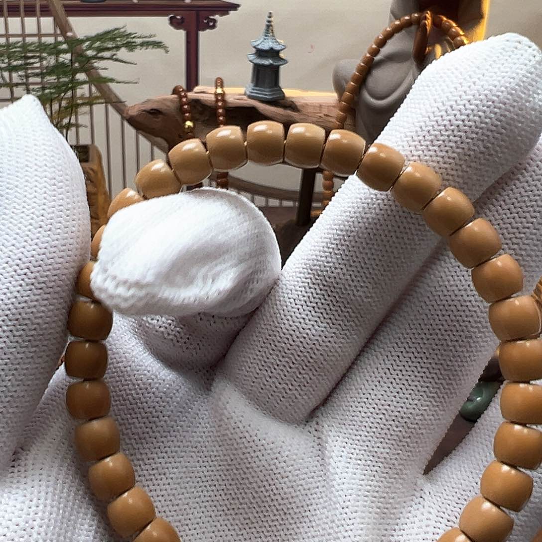 橄榄核手串老挝核尖直切福利款