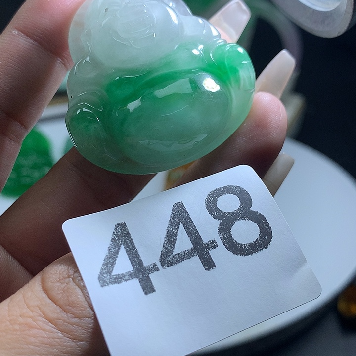 翡翠未镶嵌吊坠(赠链)翡翠