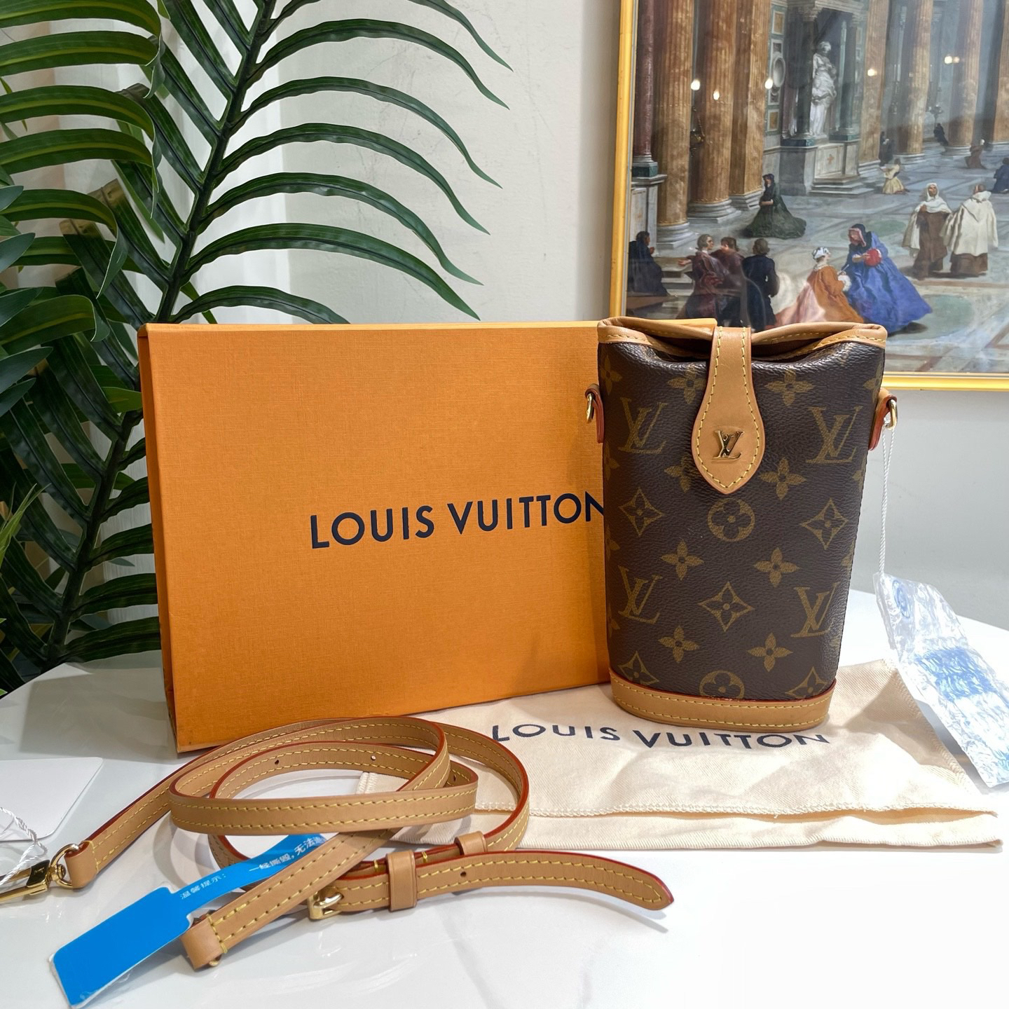 95新 LouisVuitton/路易威登 御古屋/38528/新款小薯条 芯片 全套