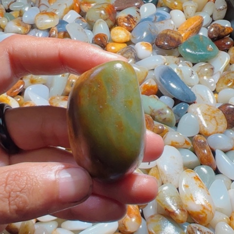 和田玉（糖玉）手链未镶嵌5