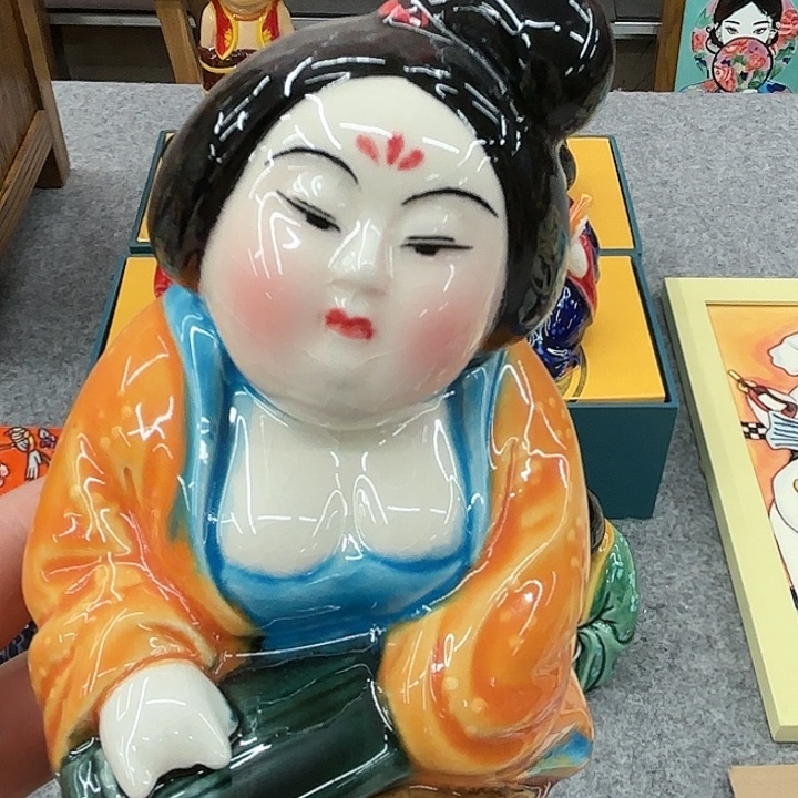 陶唐三彩琴棋书画中的琴