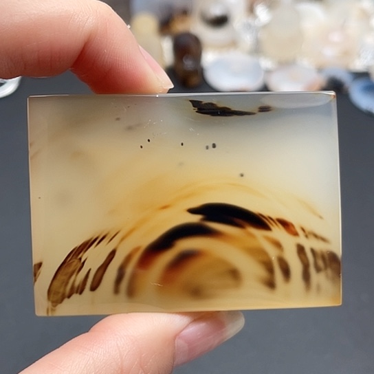 玛瑙/玉髓珠宝半成品未镶嵌