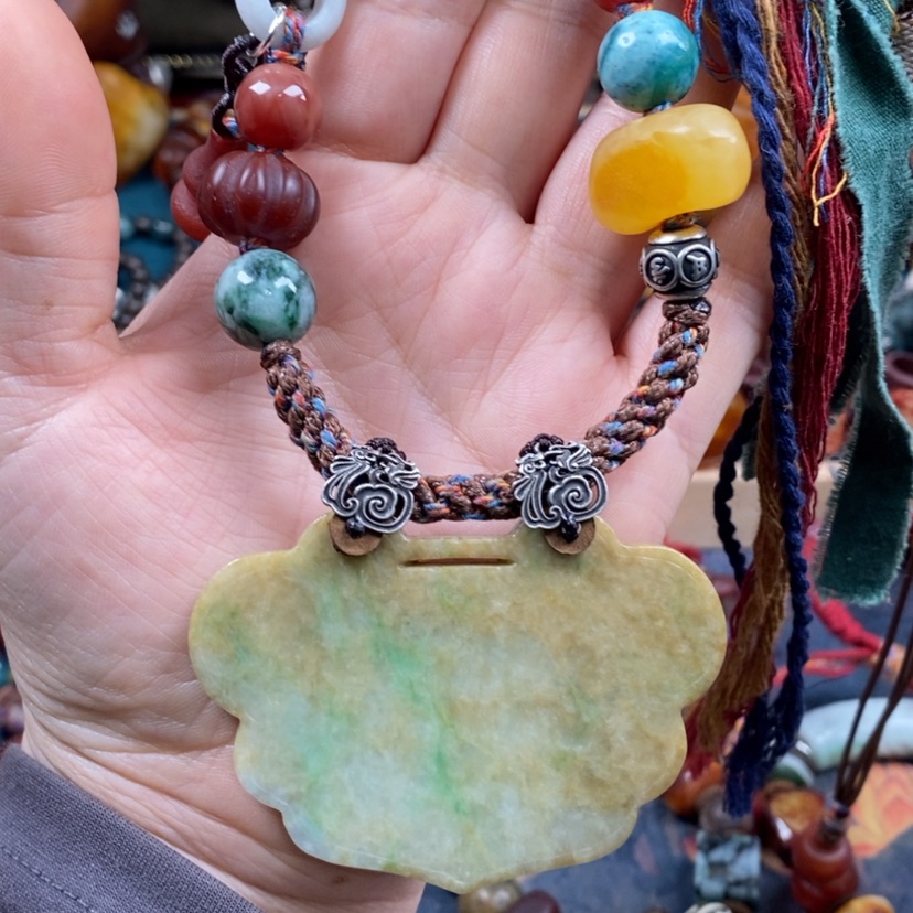 【闪购商品】翡翠颈饰未镶嵌项链