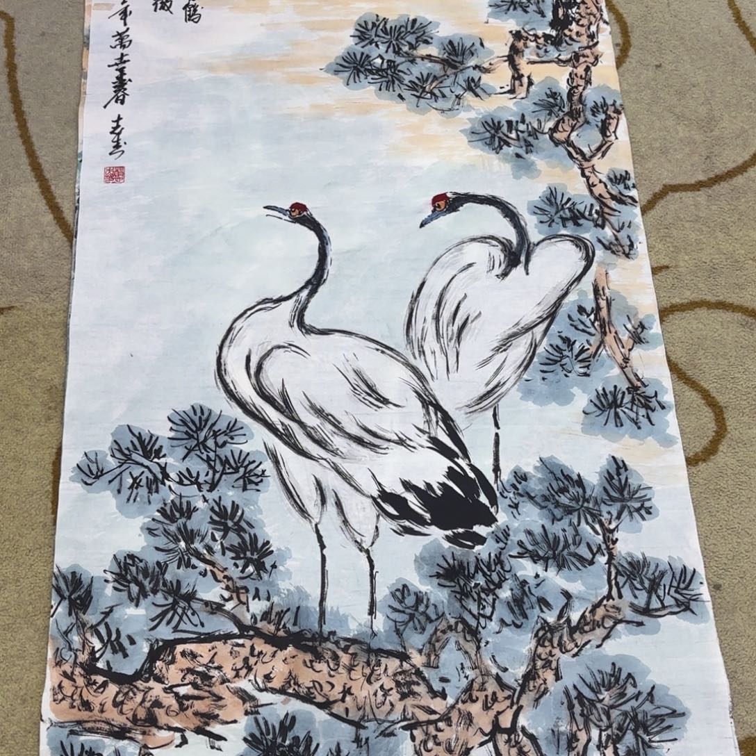 国画杨志杰老师作品刘
