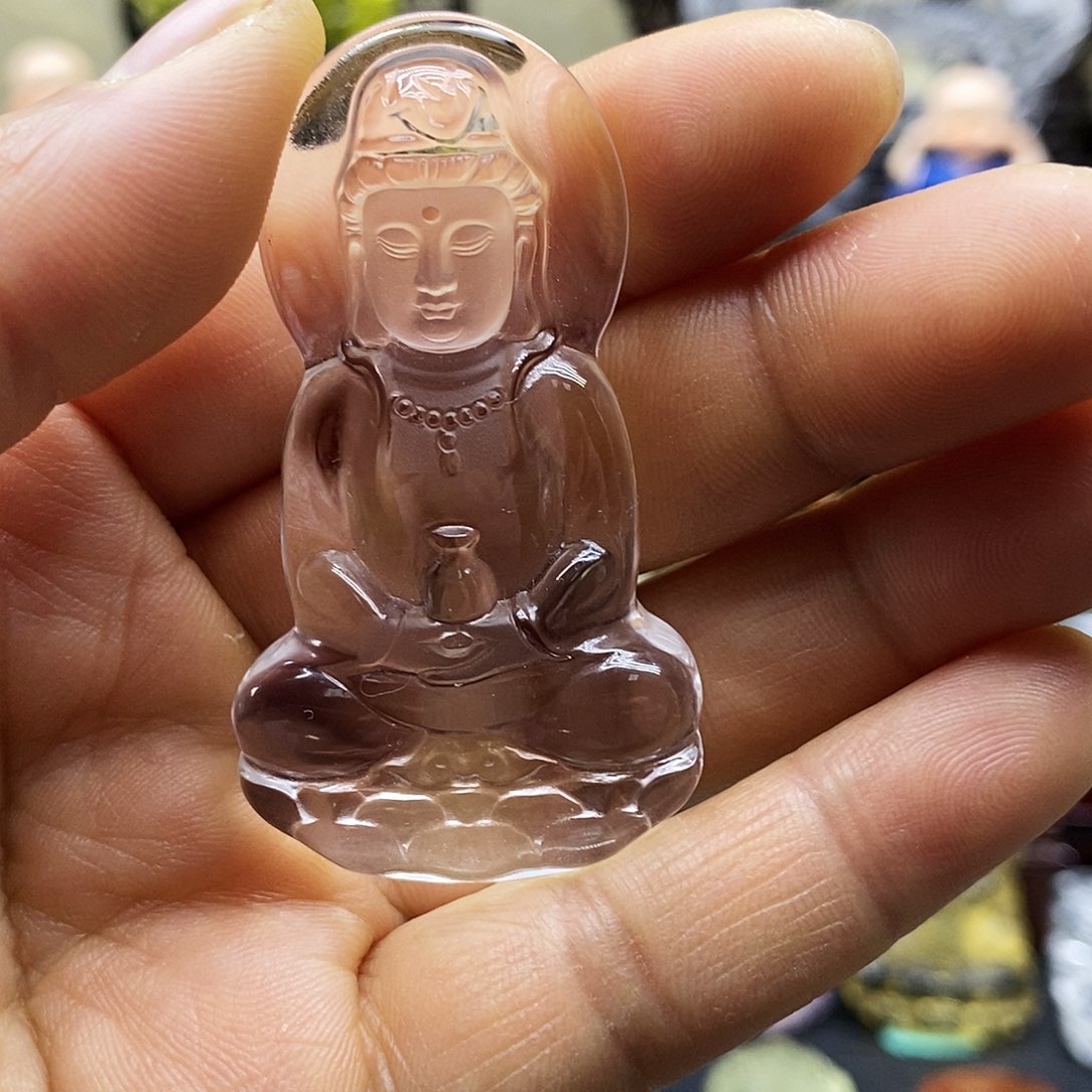 水晶水晶精雕颈饰未镶嵌未镶嵌