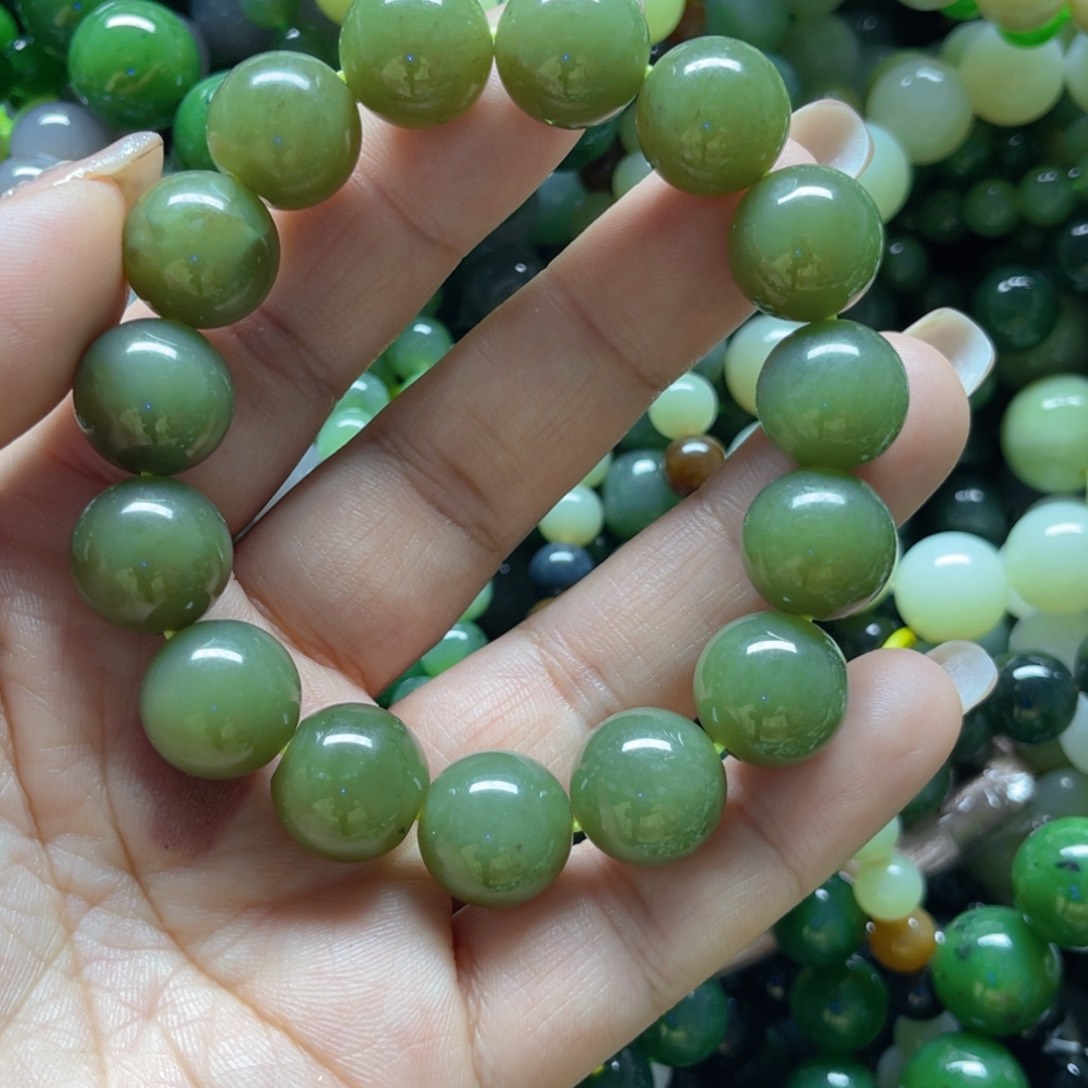 和田玉手链未镶嵌