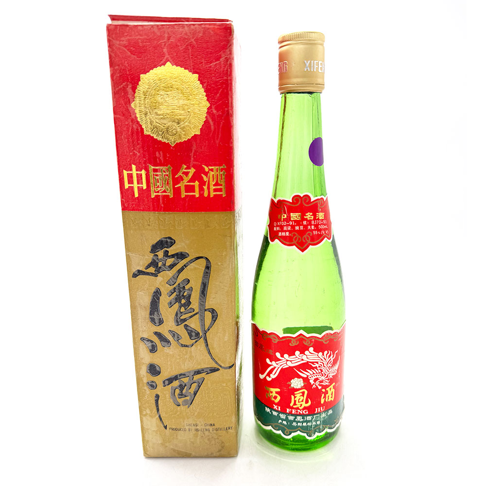 1992年西凤长盖喝品 55度500ml 1瓶装