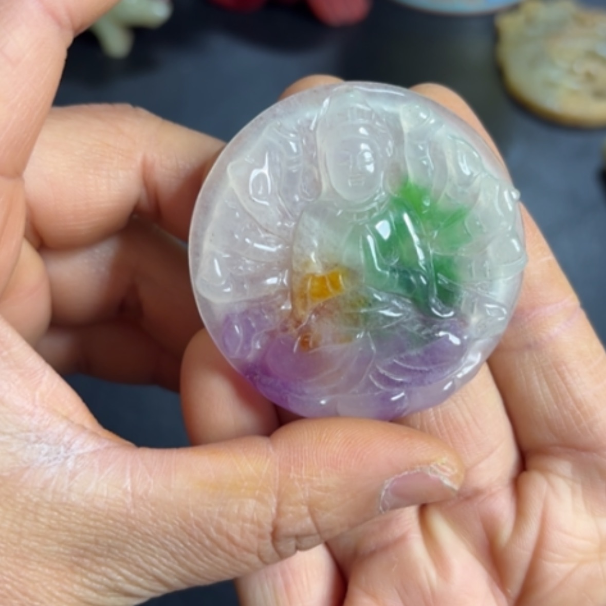 【闪购商品】紫金钵盂菩提把件