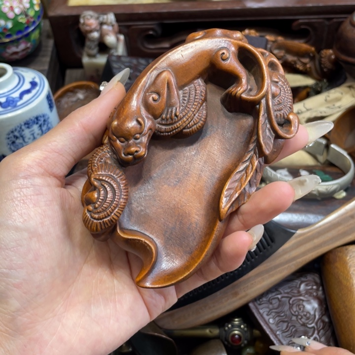 端景台紫檀木类木