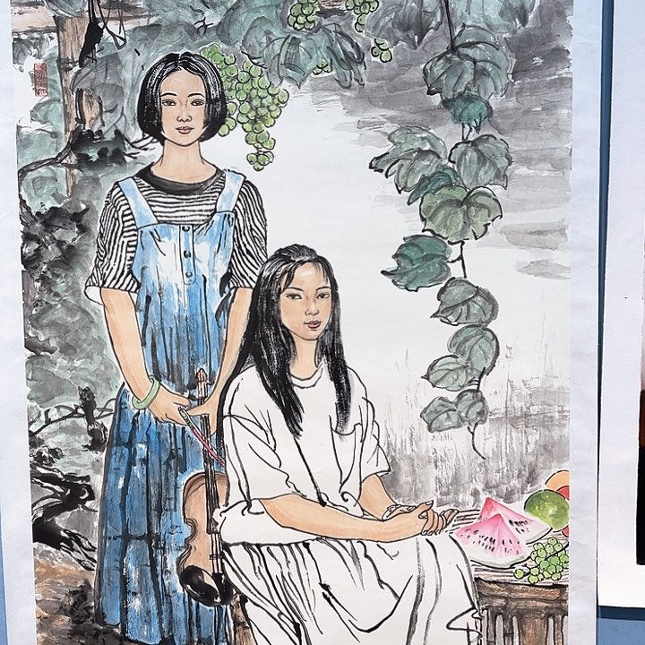 富****家精品国画精品作品欣赏作品