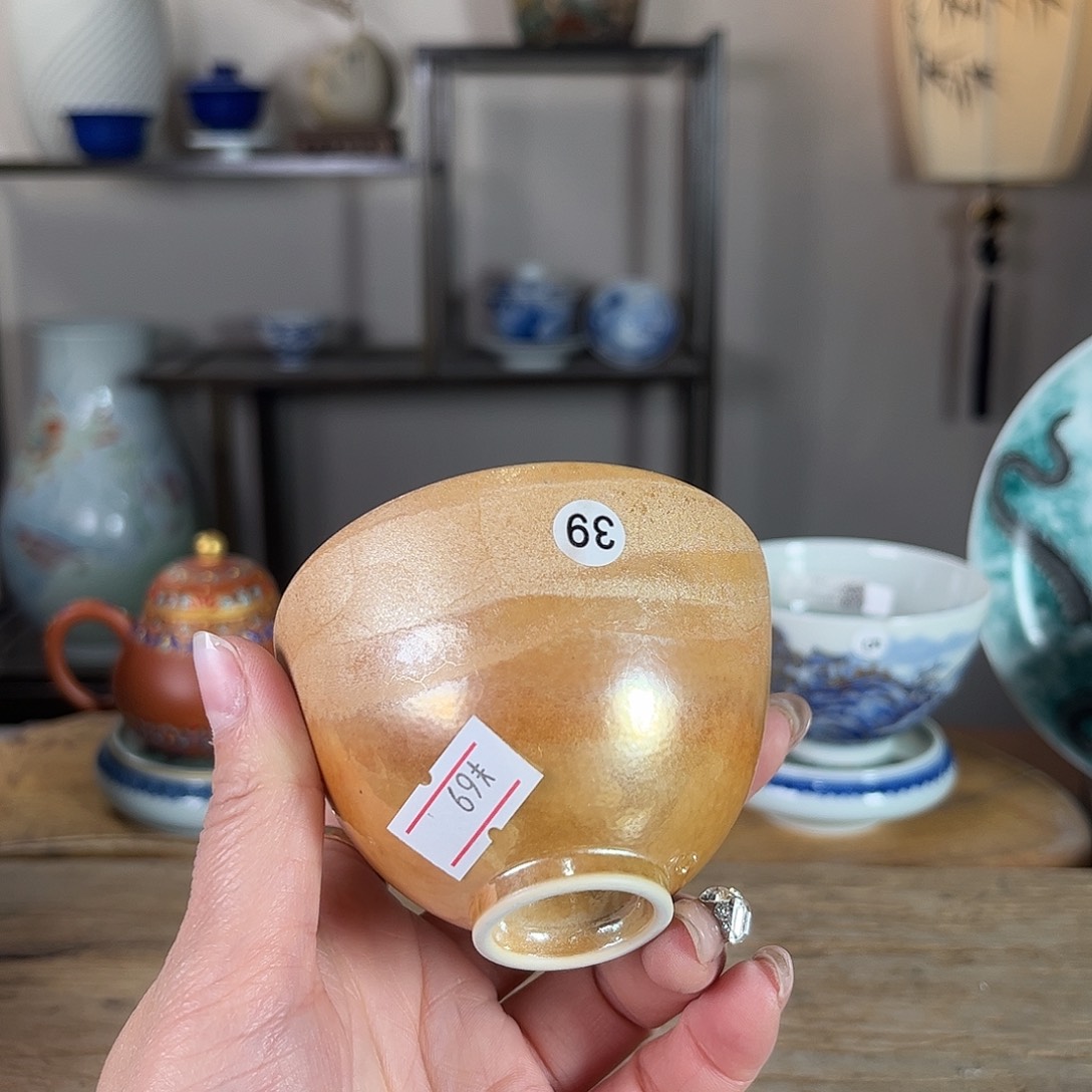 杯景德镇柴烧多人