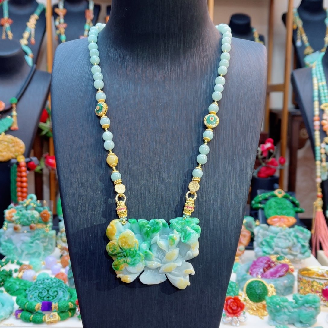 翡翠颈饰合金48小时鉴赏期