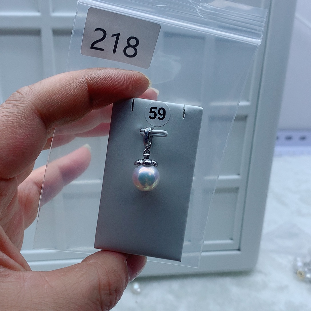 淡水珍珠吊坠(不含链)合金