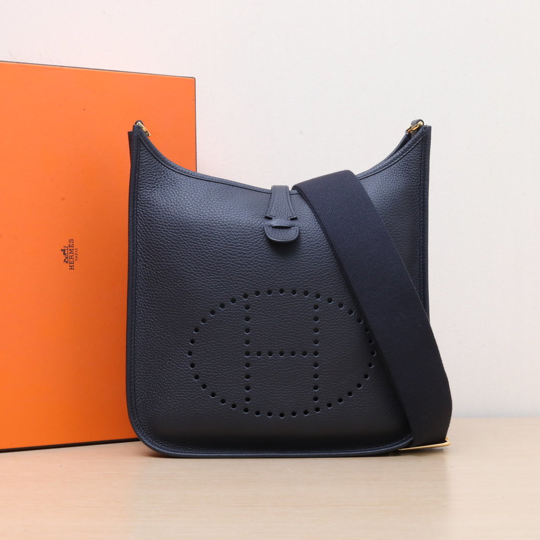 99新 Hermes/爱马仕 【双双】Evelyne 小号 29 3Y软呢色 TC皮 B刻