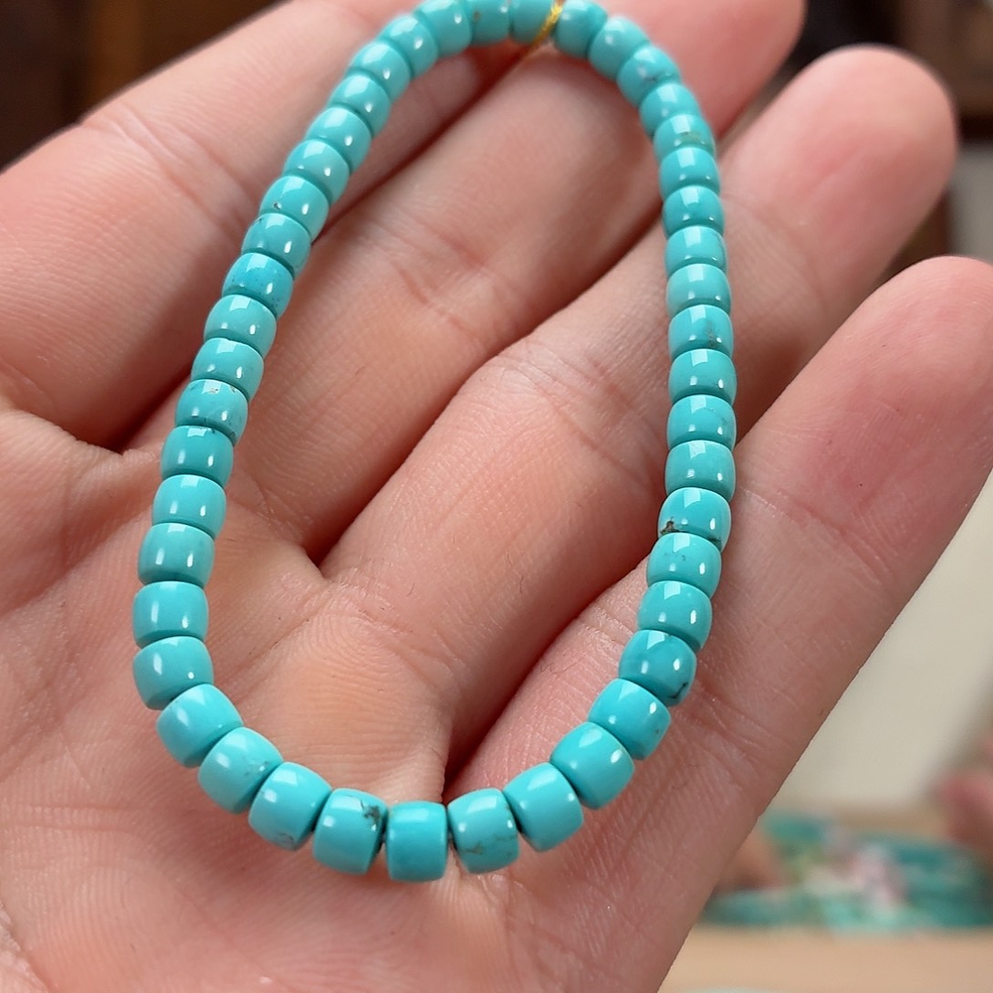 未镶嵌绿松石珠宝奇石