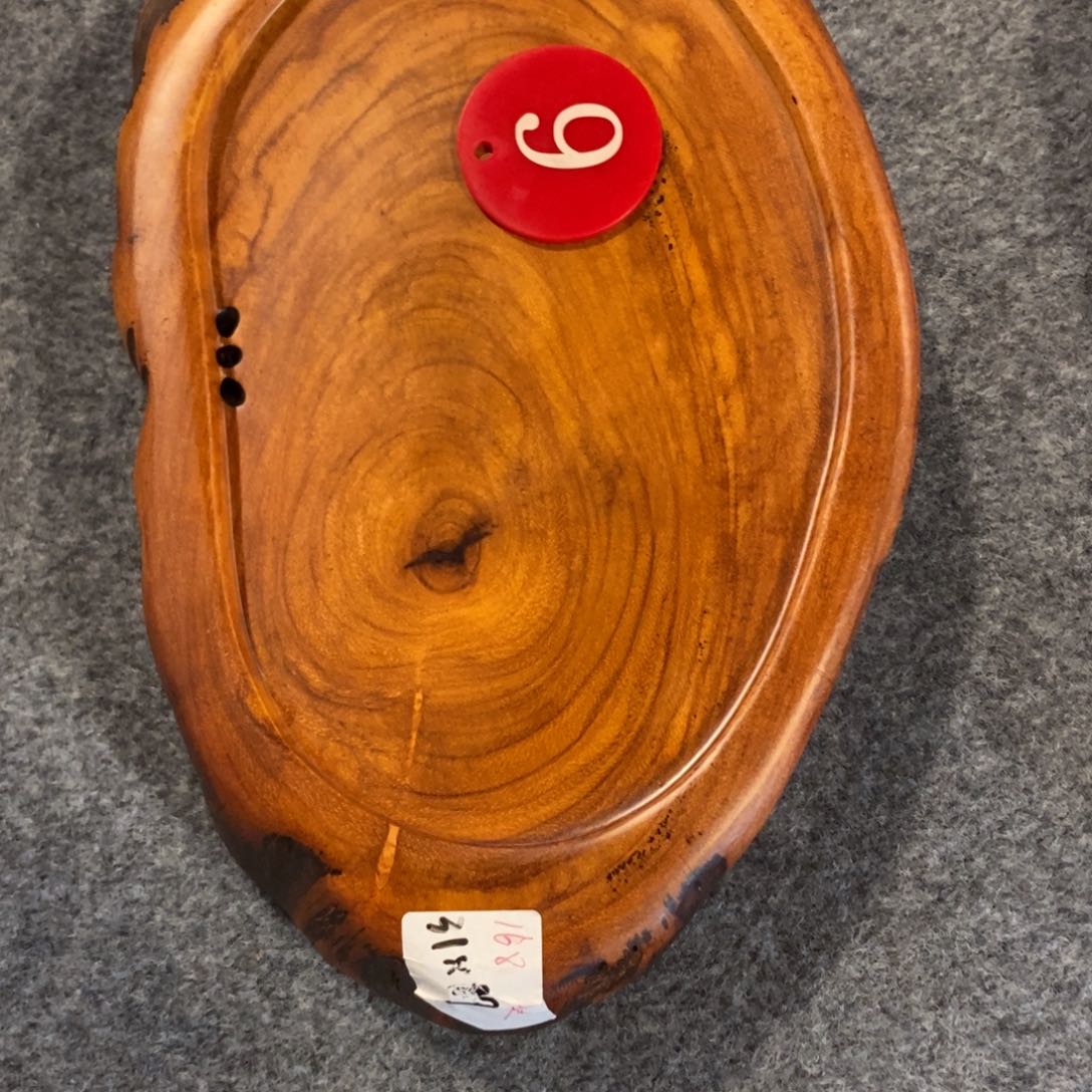 31×19老挝花梨木加厚款茶盘