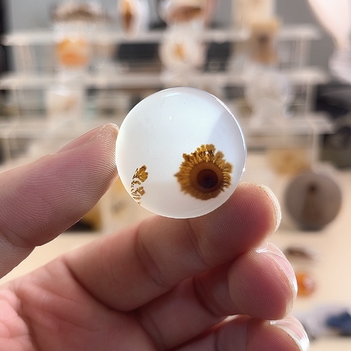 玛瑙/玉髓未镶嵌吊坠(不含链)