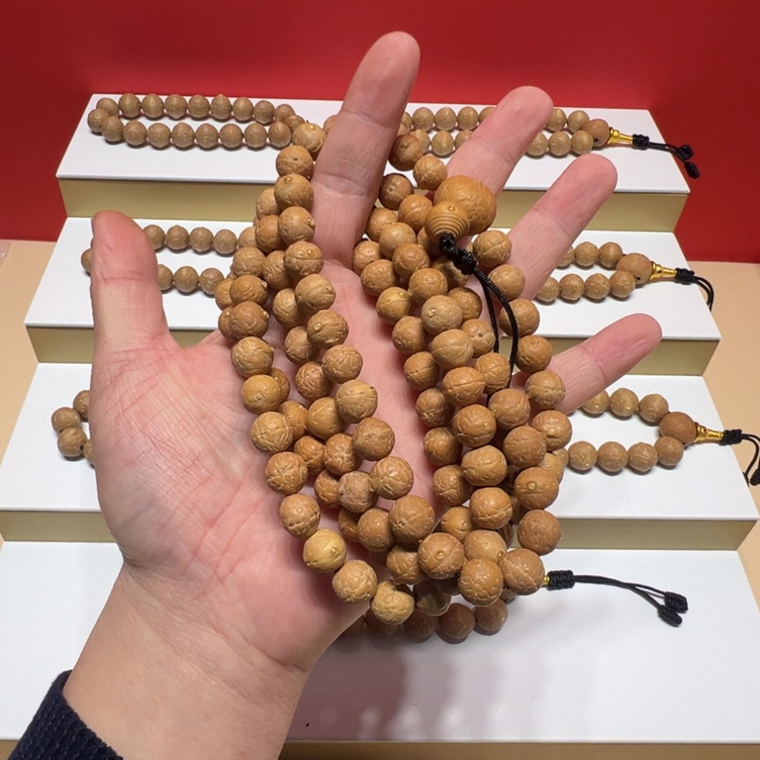曼***文凤眼菩提手串10mm凤眼菩提108颗