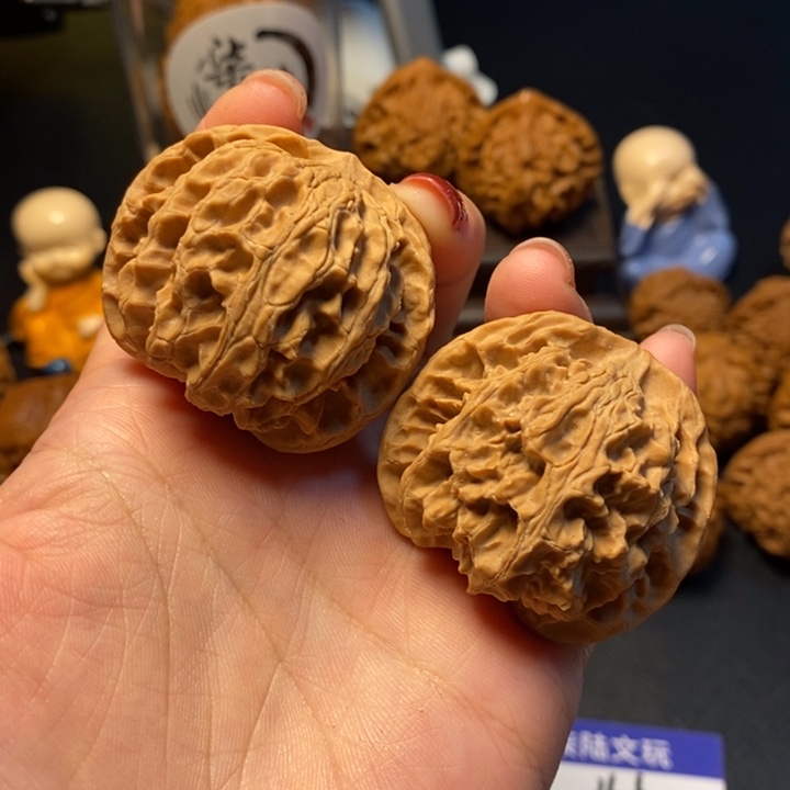 文玩核桃把件46号苹果园42尺不退不换