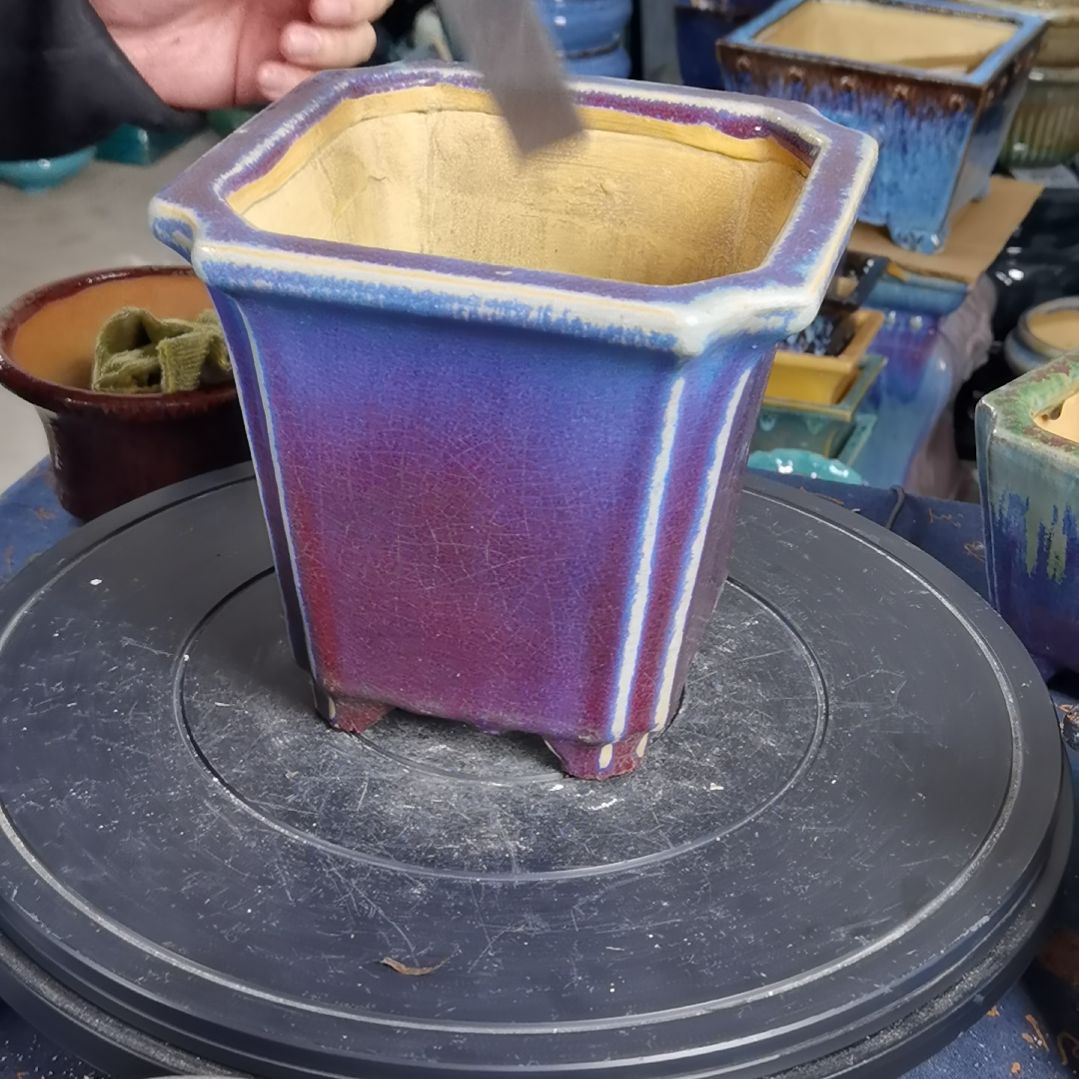 内口17深17石湾花盆默认微瑕