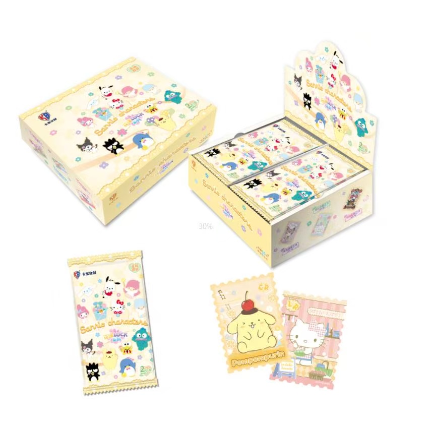 【虾线抓抓大合集】卡宝文创三丽鸥家族六弹2元拍立得花漾收藏卡牌