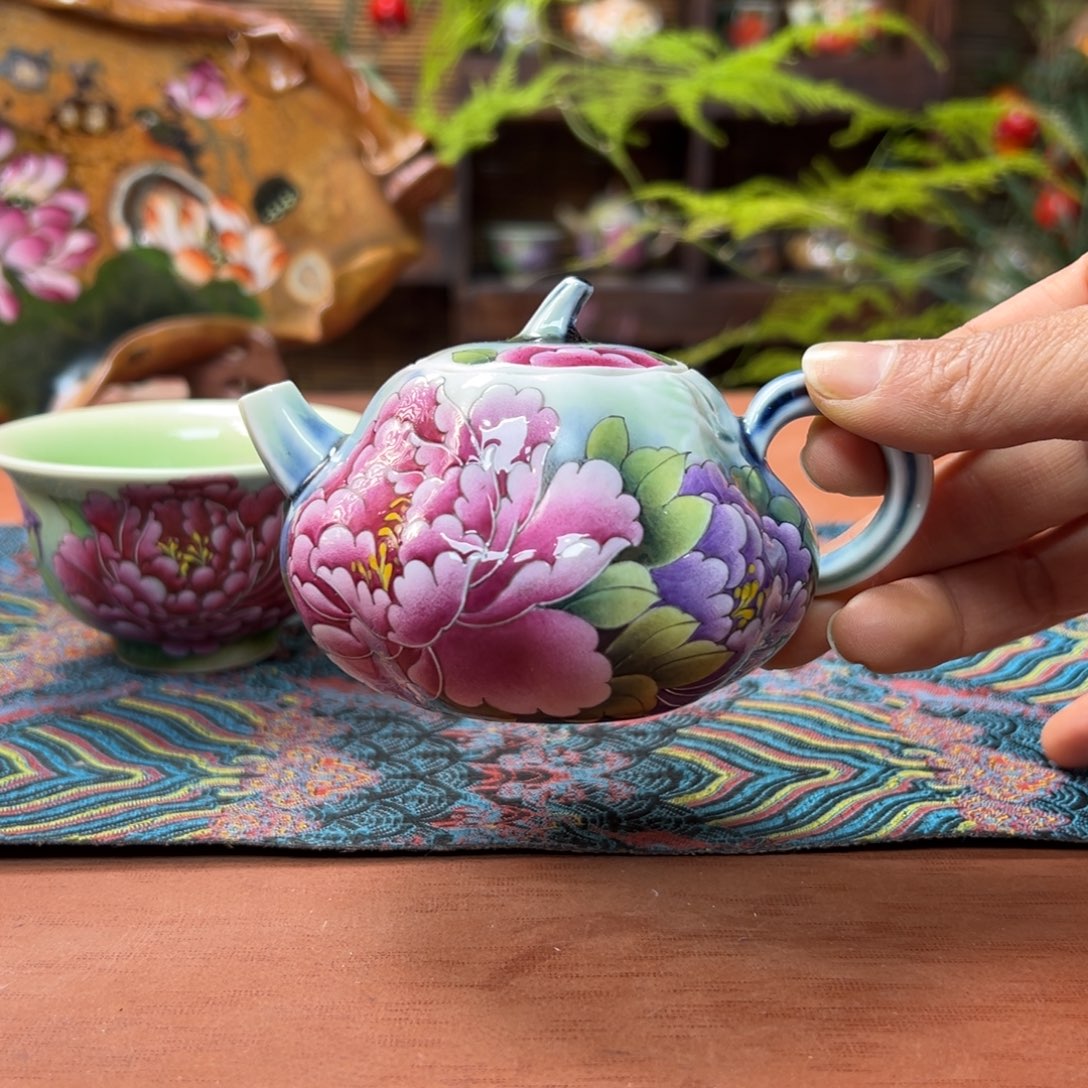 远***方瓷片景德镇刘道标老师