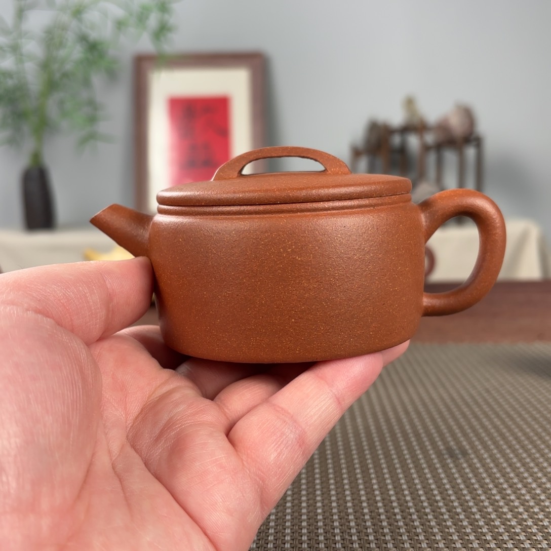 紫砂茶壶黄龙山原矿紫砂壶