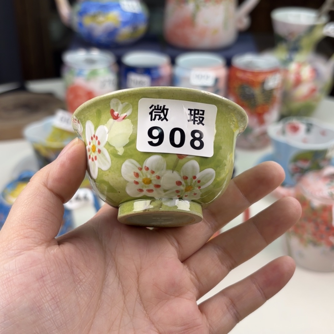 晚****享景德镇手绘高温釉下彩陶瓷茶具