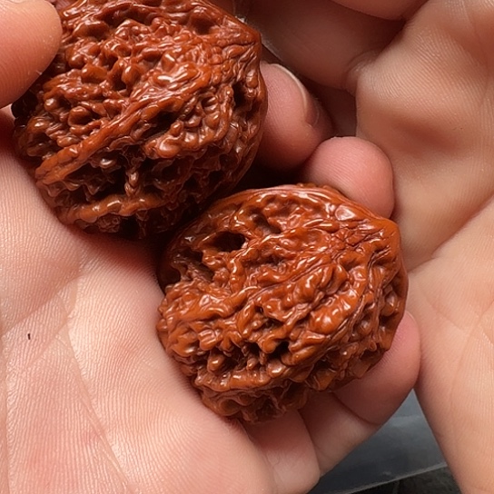 文玩核桃吊坠满天星011