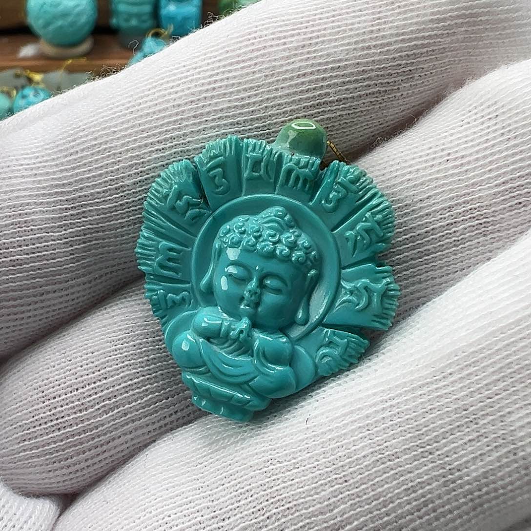 绿松石配饰未镶嵌