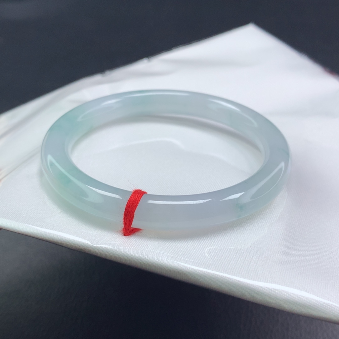 翡翠手镯未镶嵌（14号）（圆条）