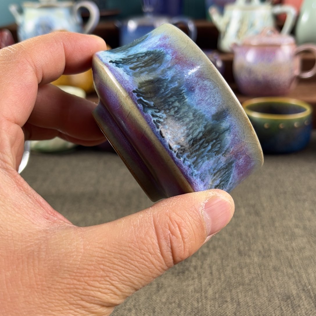 壶高温原矿窑变釉钧瓷13