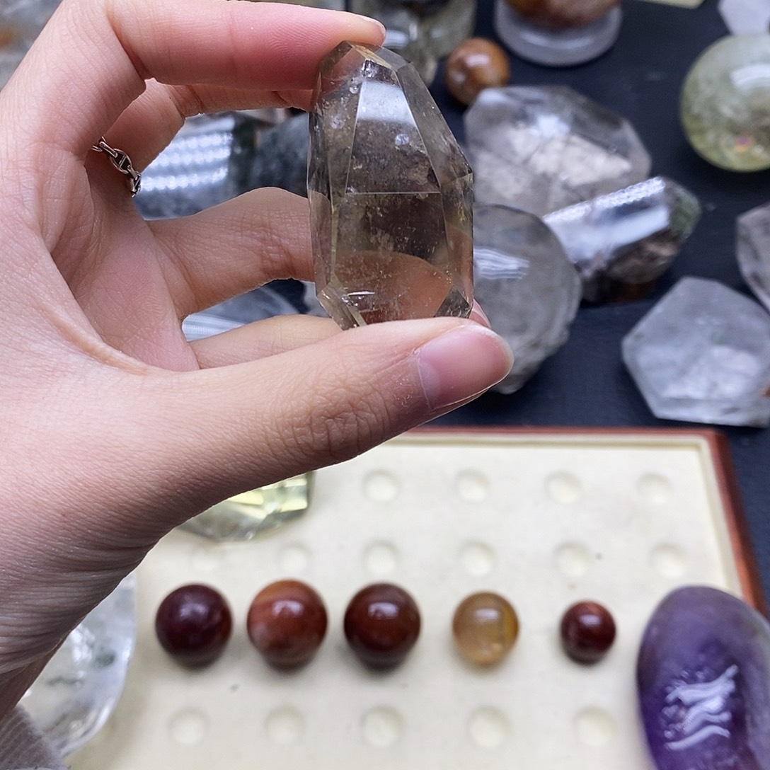 水晶珠宝半成品未镶嵌173水晶石