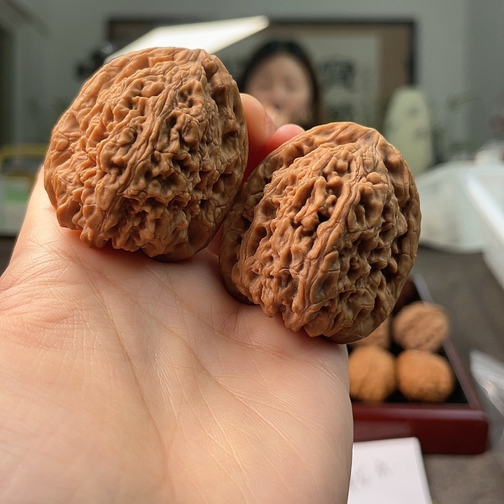 文玩核桃把件小*?南疆39