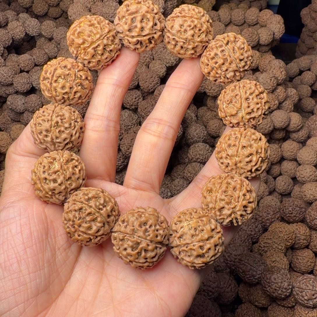 金刚菩提手串7瓣卡23尺，51号