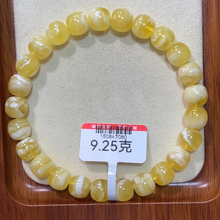 蜜蜡手链未镶嵌蜜蜡