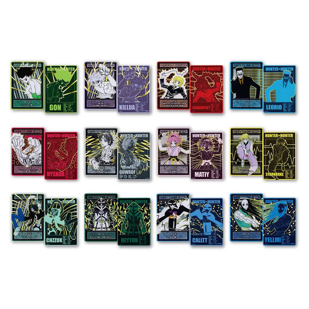 全职猎人数据卡动漫周边潮玩盲盒蓝澜谷屋