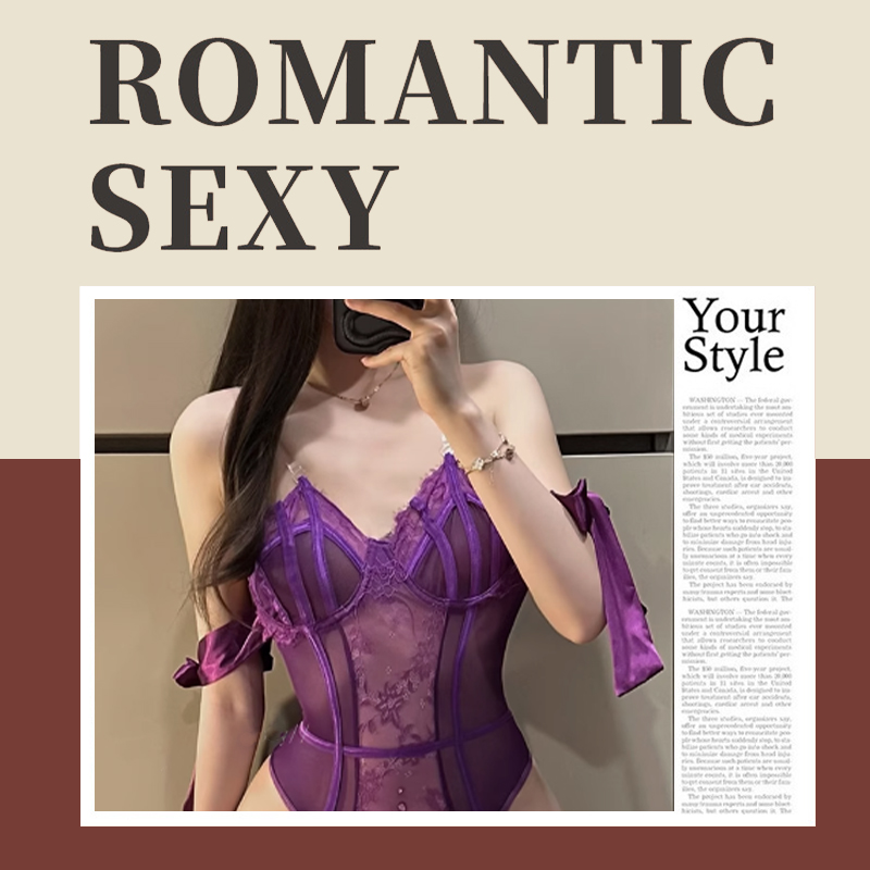 SICONG 紫色恋人网红高级氛围感气质女装时尚套装DX1