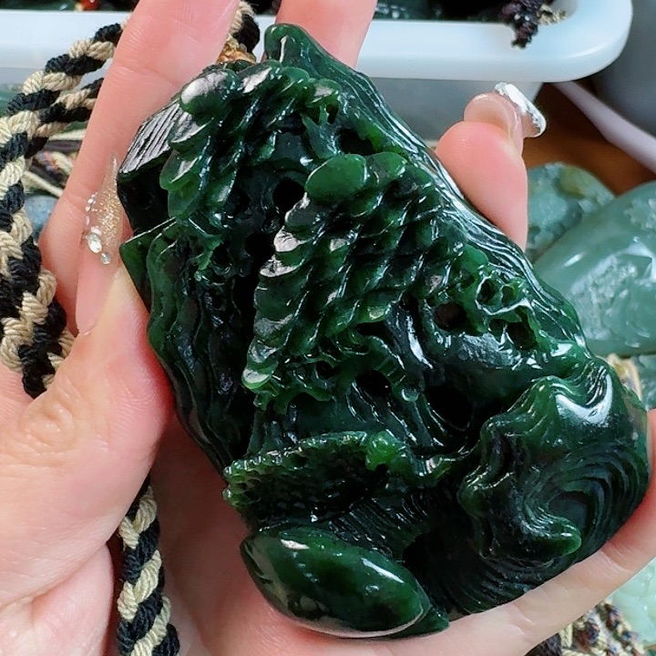 和田玉挂件未镶嵌