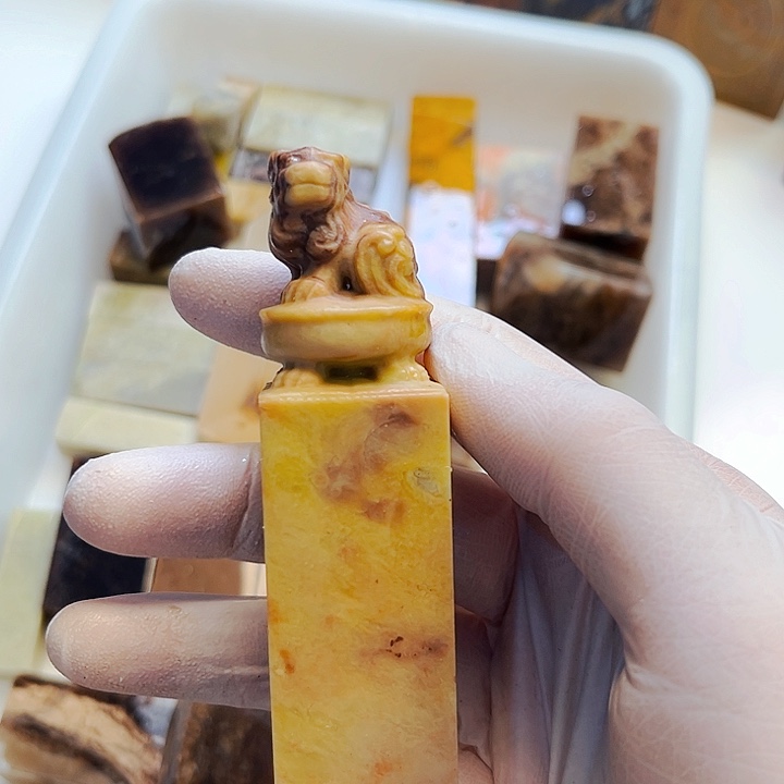 青田石印石今天我也有