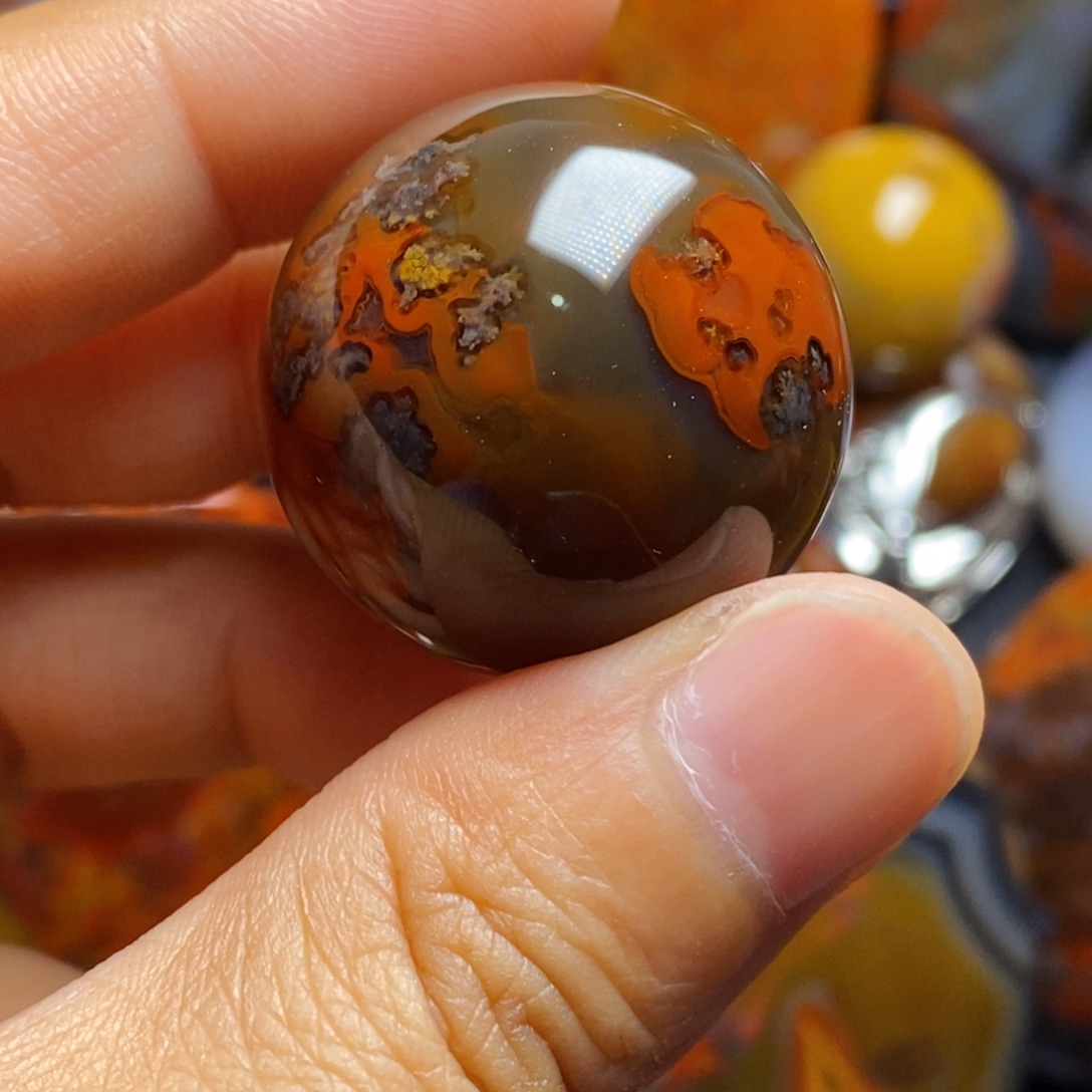 玛瑙/玉髓吊坠(不含链)未镶嵌?***?