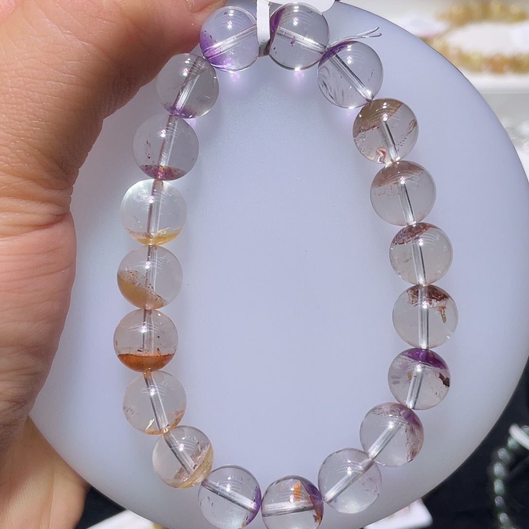 水晶手链未镶嵌极光23 10.9