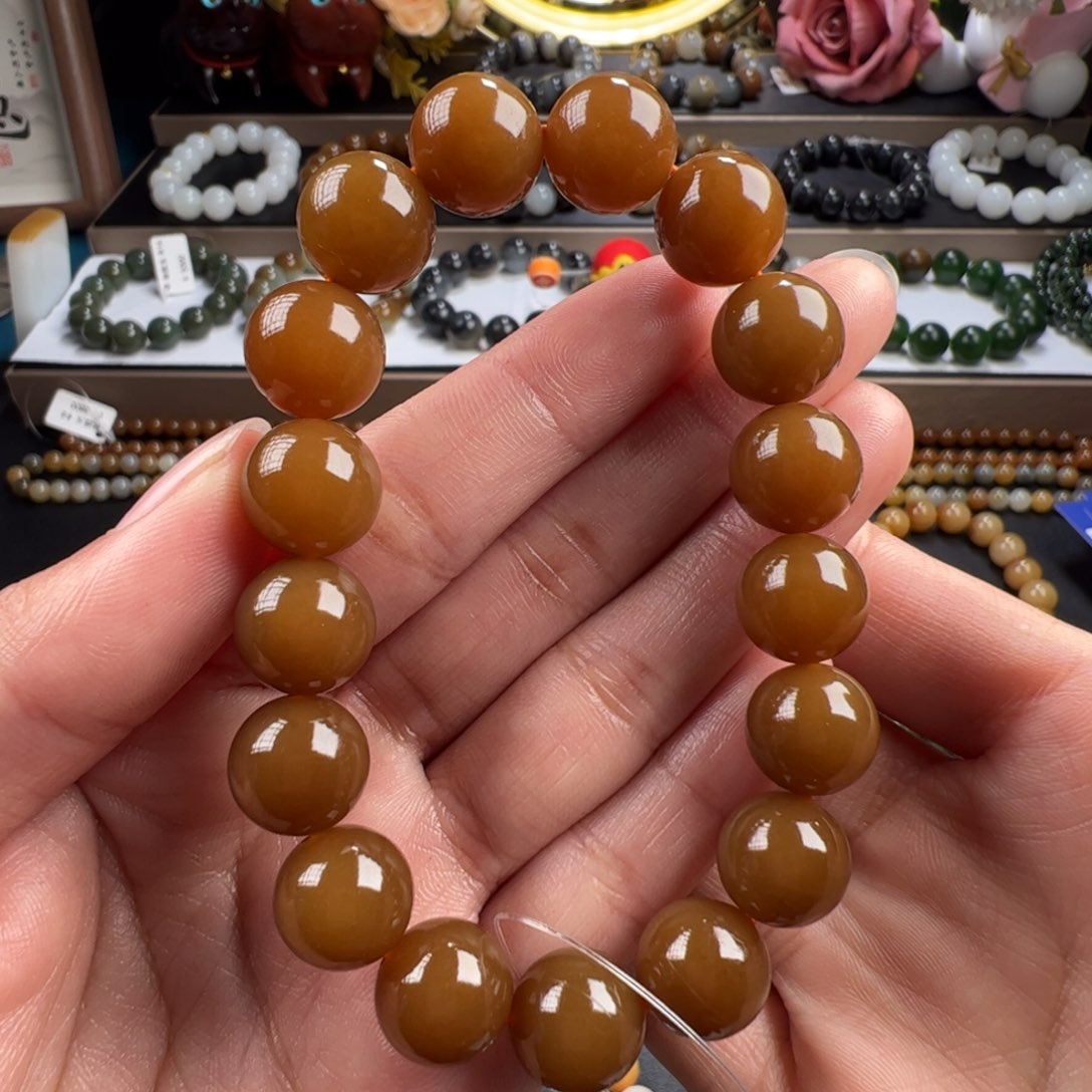 和田玉手链未镶嵌