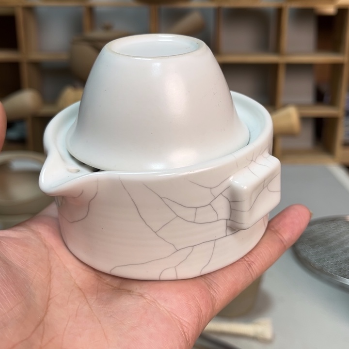 壶老段烧陶瓷茶器